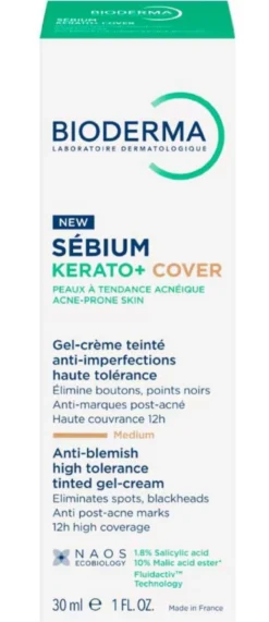 Sebium Global Cover Tratamento Antiacne com Cor