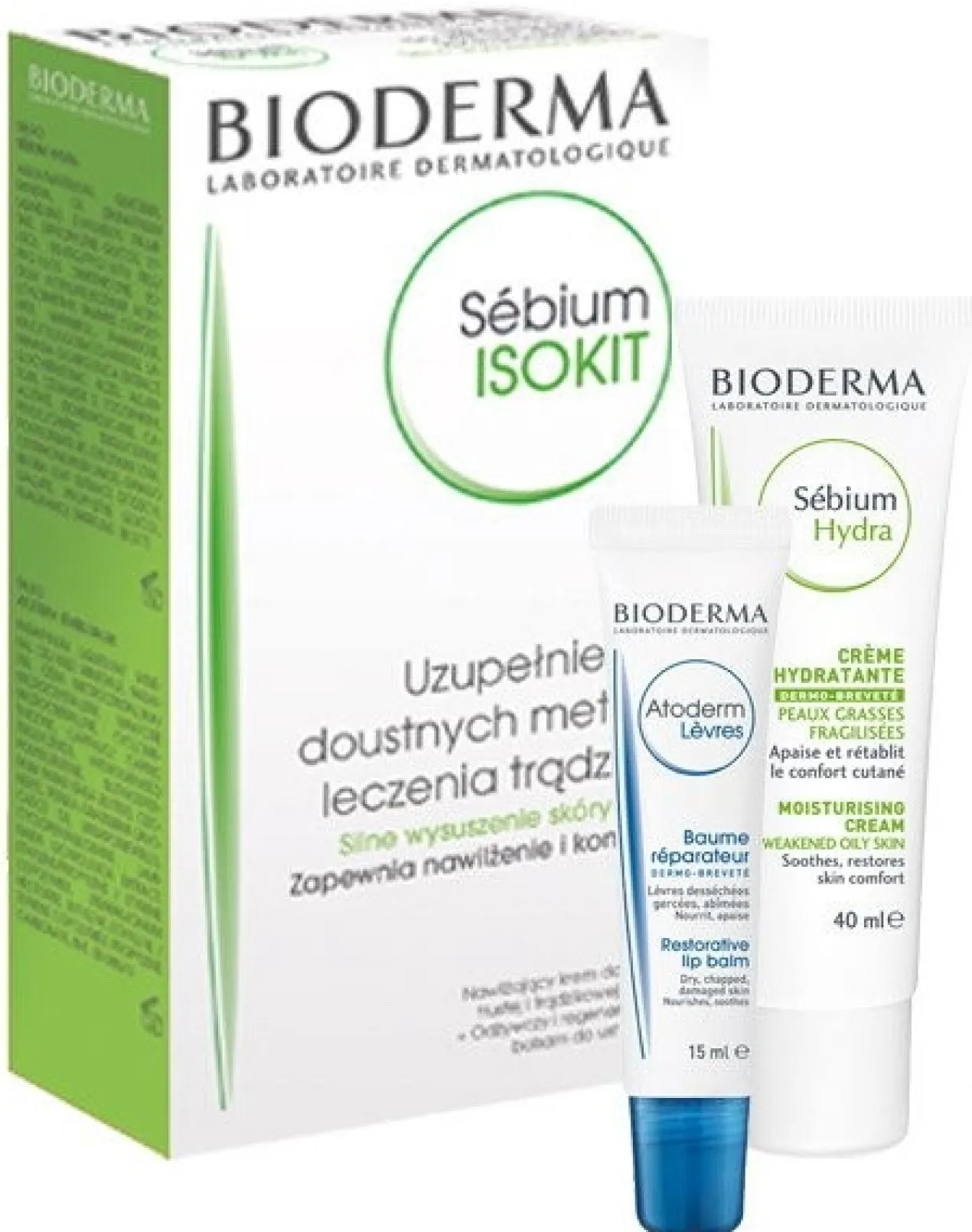 Sebium Isokit Creme Facial e Bálsamo Labial