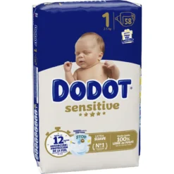 Sensitive Tamanho 1 Fraldas para Bebé 2-5kg