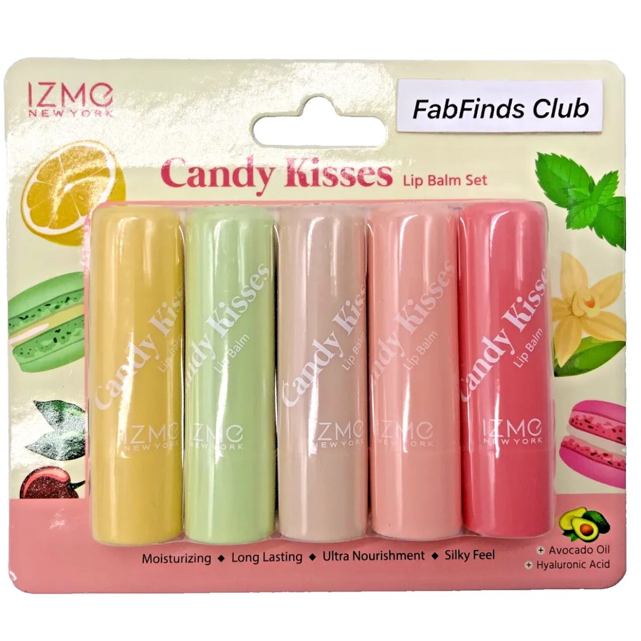 Set de Bálsamos Labiais Candy Kisses