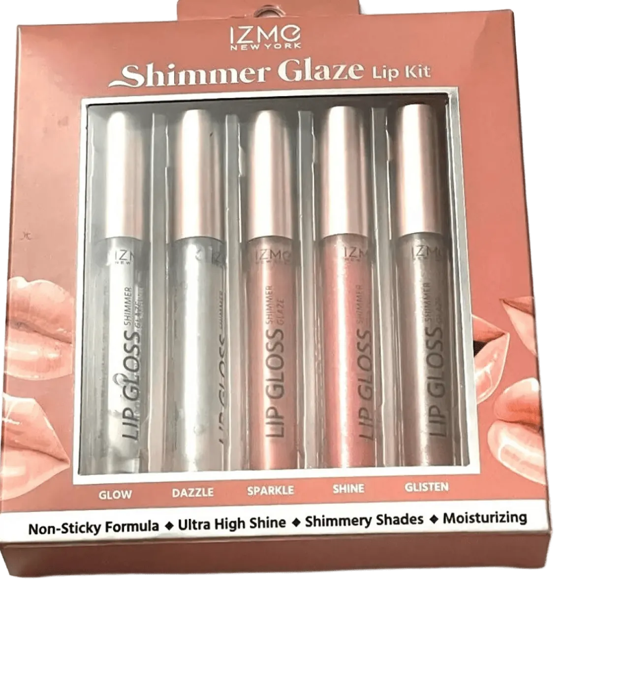 Set de Brilho Labial Shimmer Glaze