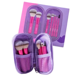 Set de Pincéis de Maquilhagem Pocket Glam 7/1