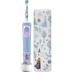 Set Frozen Escova Elétrica + Estojo de Viagem