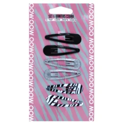 Set 6 Ganchos para Cabelo