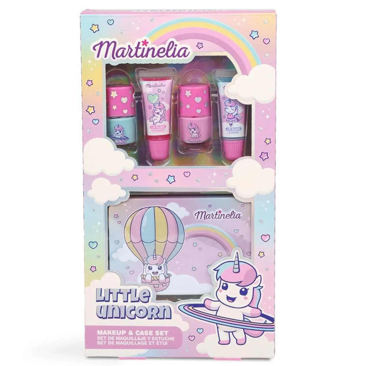 Set Little Unicorn Makeup Case