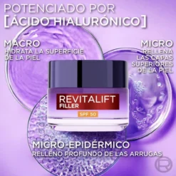Set Revitalift Filler Sérum Facial Antienvelhecimento e Creme Hidratante SPF 50
