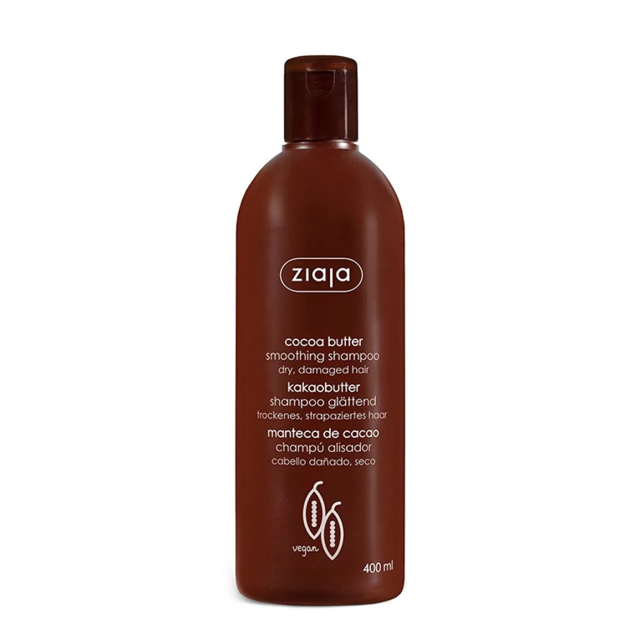 Shampoo Alisamento de Manteiga de Cacao