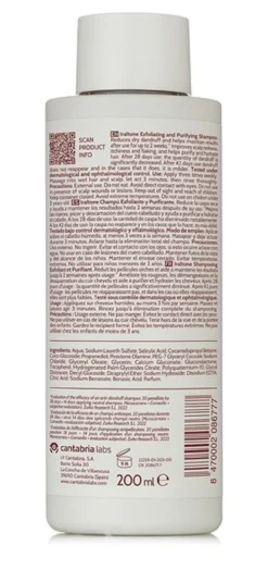 Shampoo Esfoliante e Purificante Iraltone