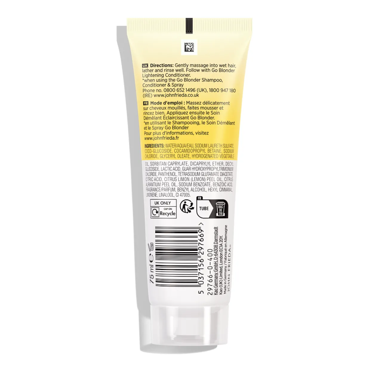 Shampoo Iluminador Go Blonder em Formato Viagem