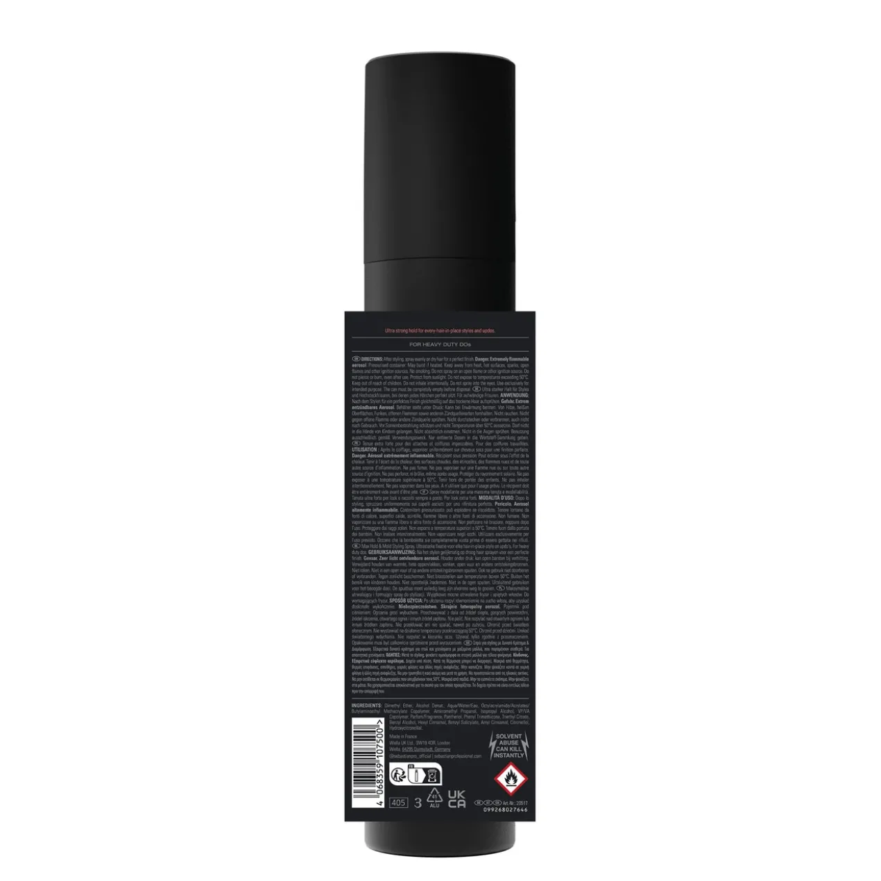 Shaper Fierce Laca de Styling Moldável de Fixação Máxima