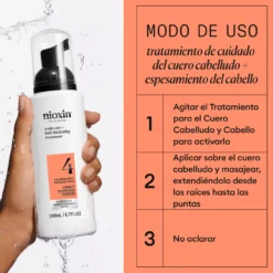 Sistema 4 Sérum Densificador Cabelo Pintado e Danificado com Enfraquecimento Avançado