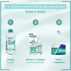 SkinActive Creme de Noite com Ácido Hialurónico + Aloe Vera + Óleo de Argão