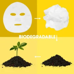 Skin Active Vitamina C Máscara Facial em Tecido