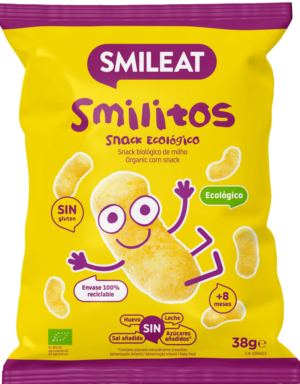 Smilitos de Milho Biológico