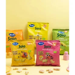Solo BIO Snacks Puffs de Milho e Aveia +8 Meses
