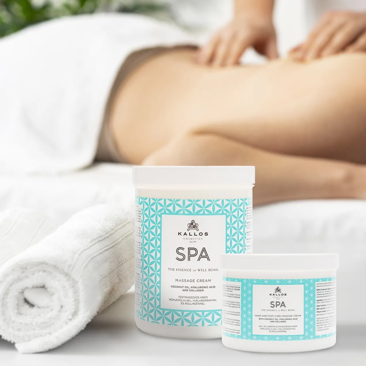 Spa Creme Hidratante de Massagem