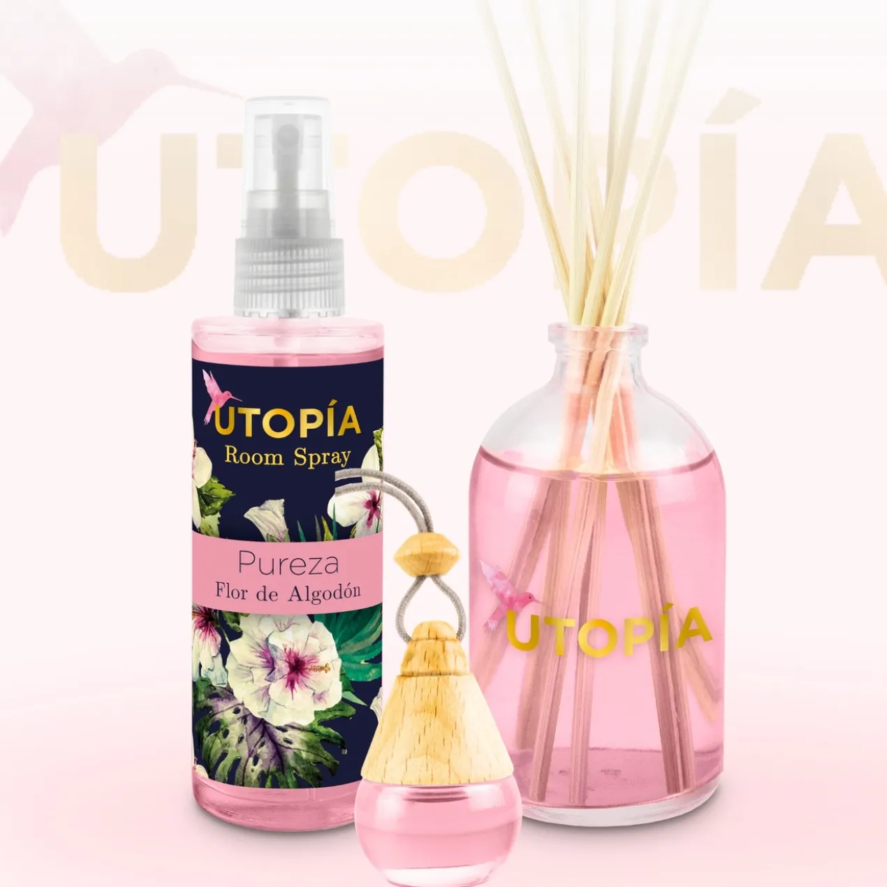Spray Ambientador Flor de Algodão