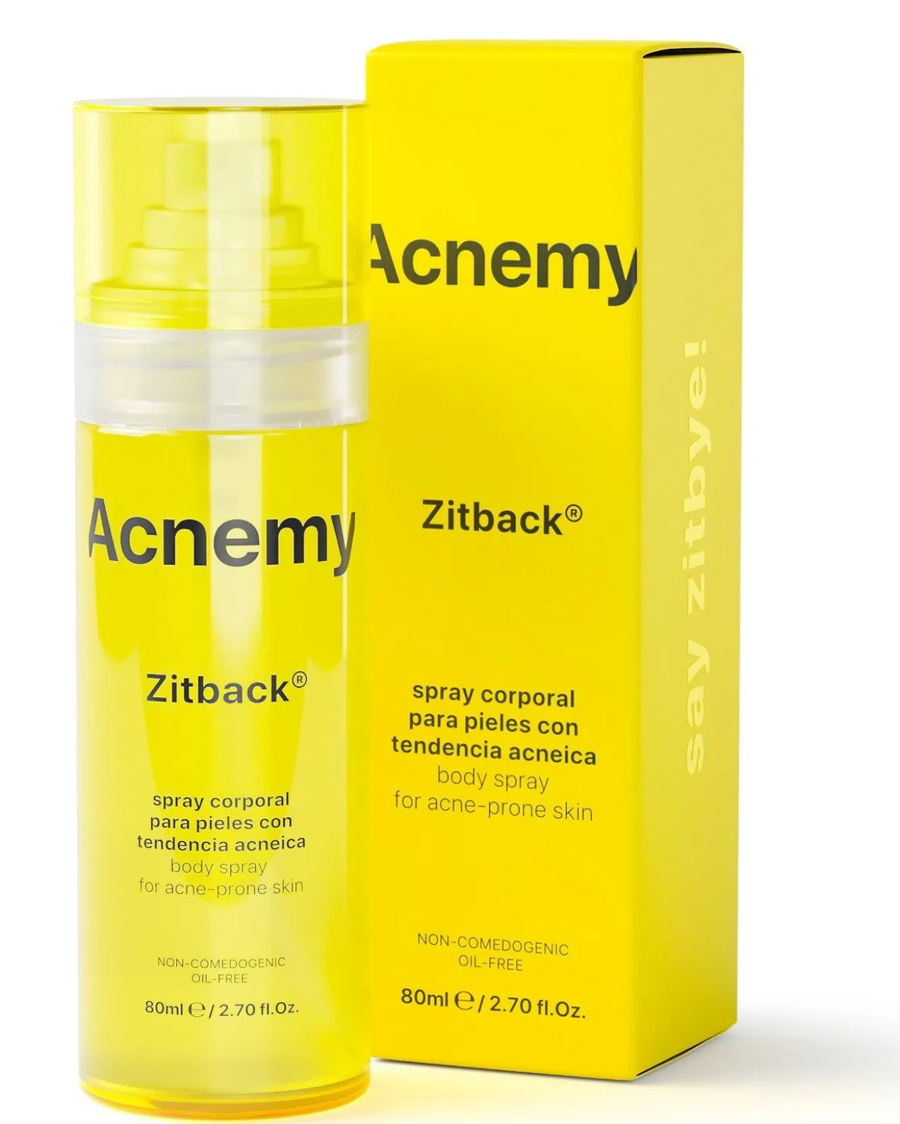 Spray Corporal para Acne Zitback