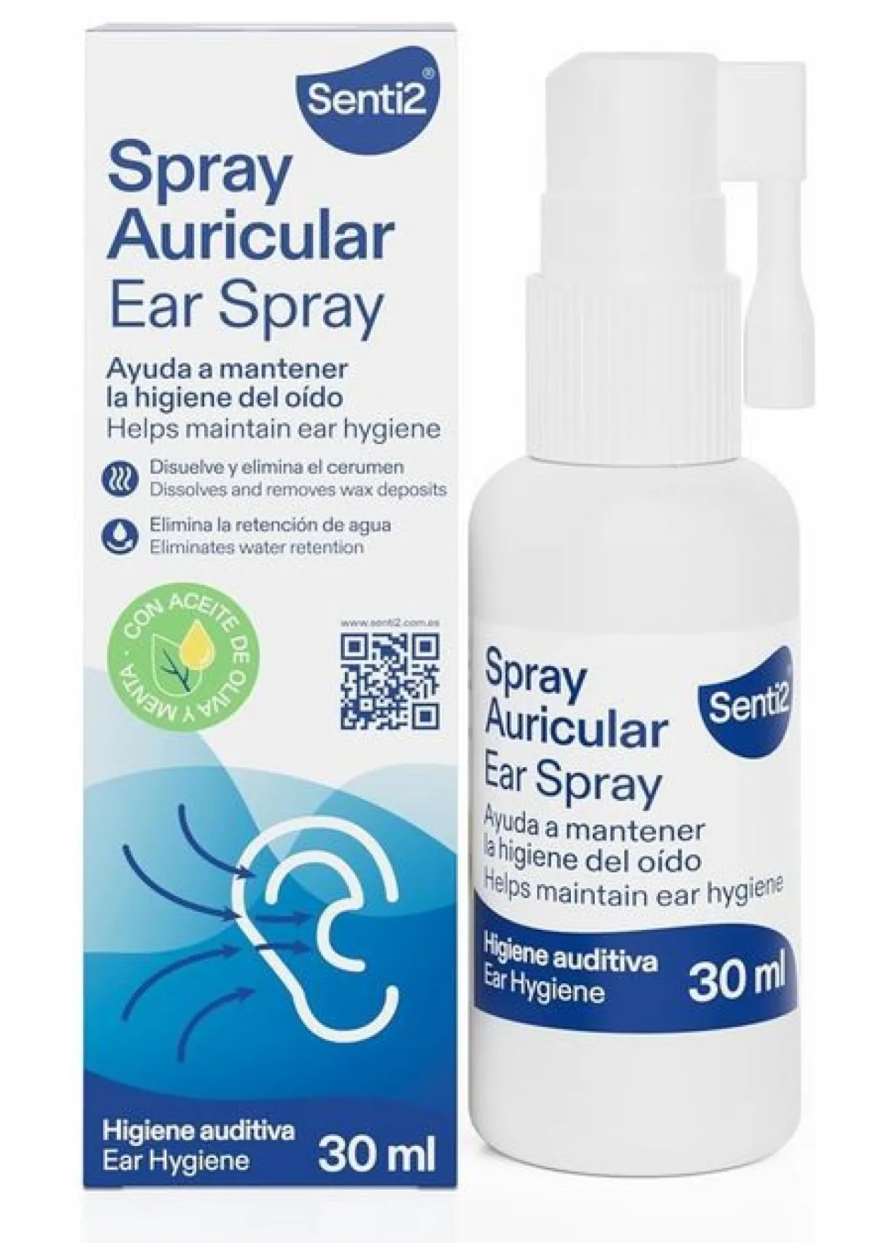 Spray de Limpeza dos Ouvidos