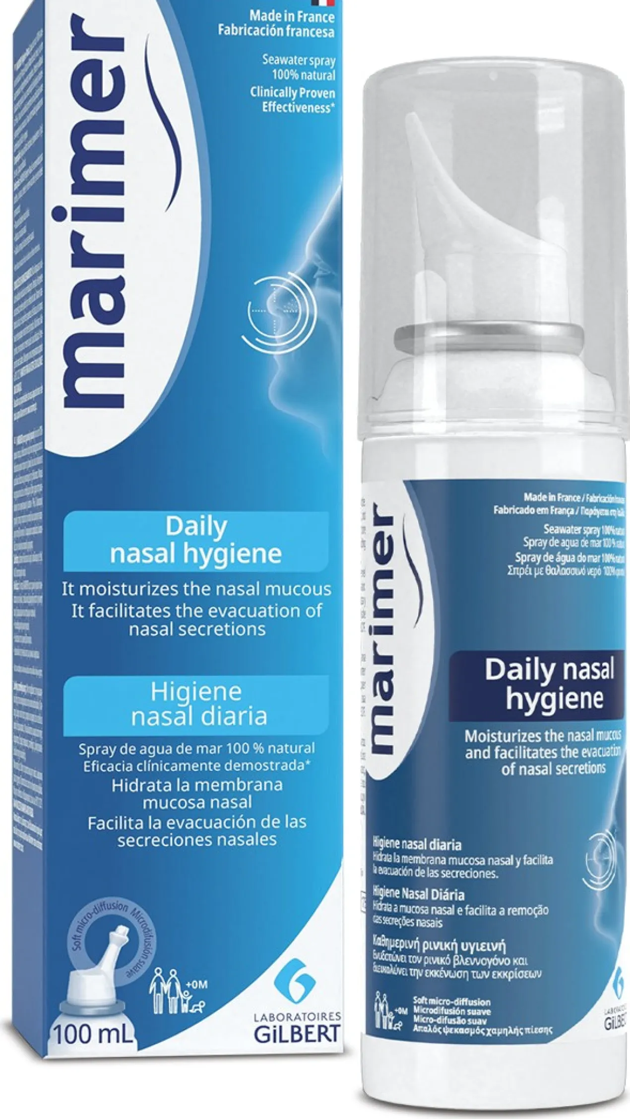 Spray Isotónico Higiene Nasal Diária