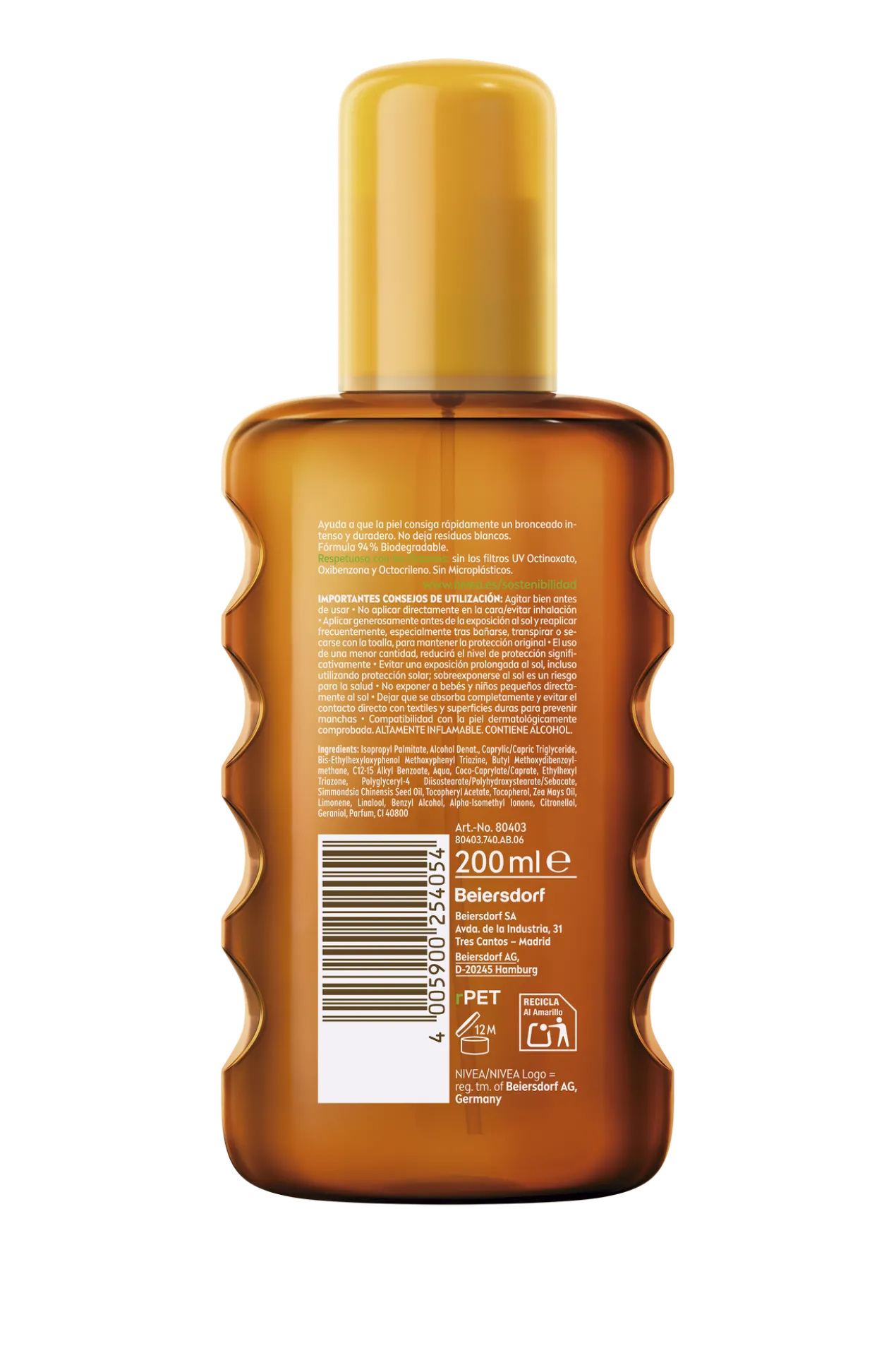Spray Óleo Protect & Bronze