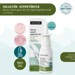 Spray Nasal Água do Mar Hipertónica +6Anos