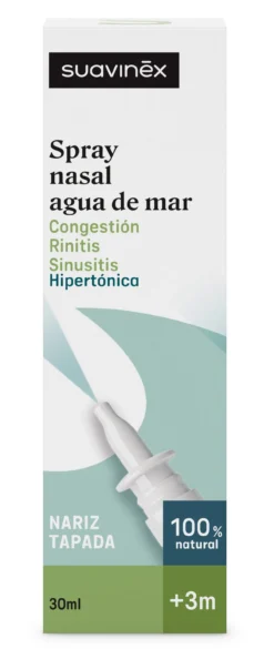 Spray Nasal Água do Mar Hipertónica +3Meses