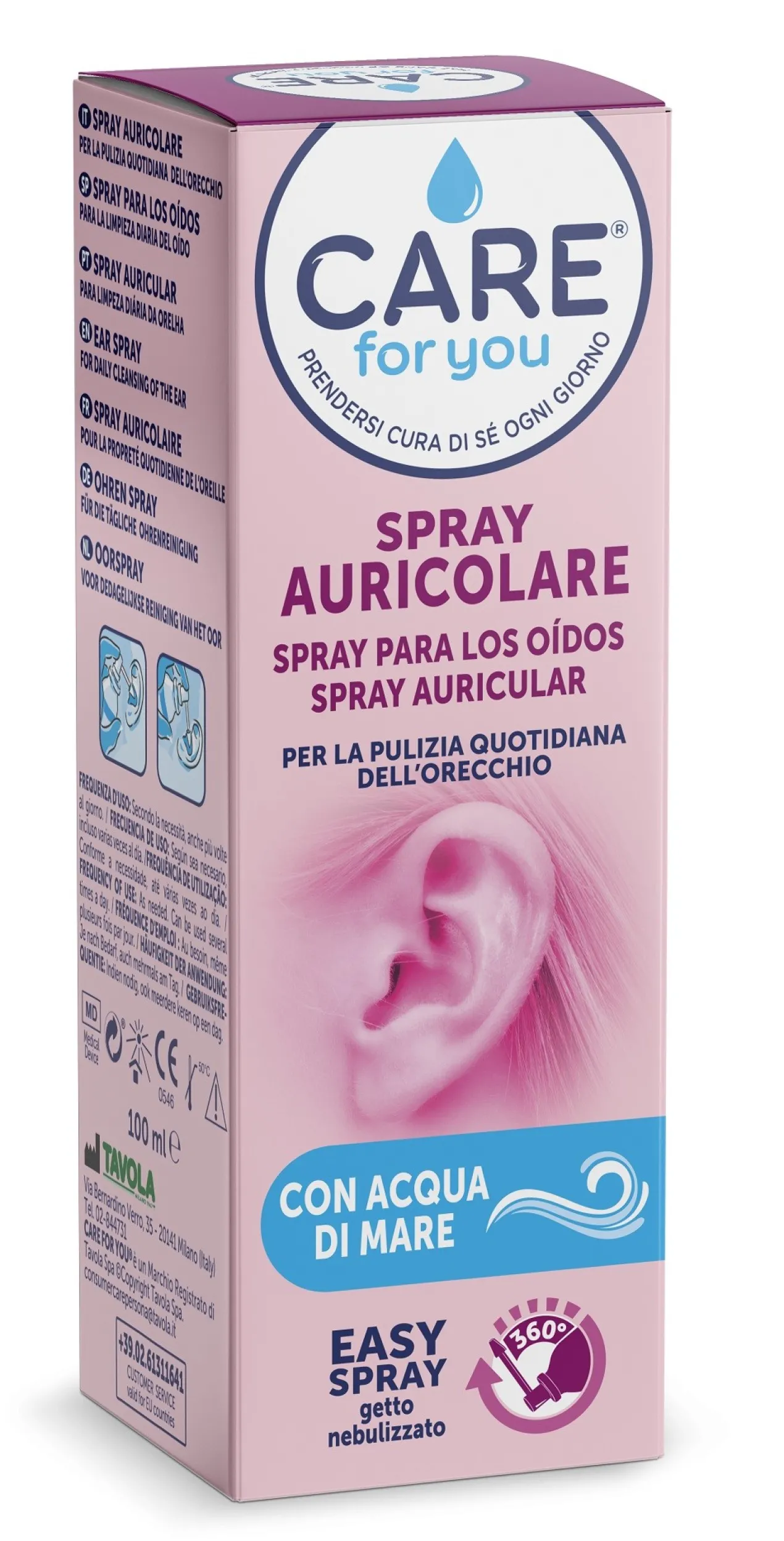 Spray para Limpeza dos Ouvidos