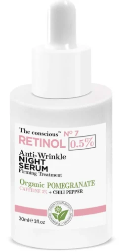 Sérum Antirrugas com Retinol 0.5% + Cafeína 3%