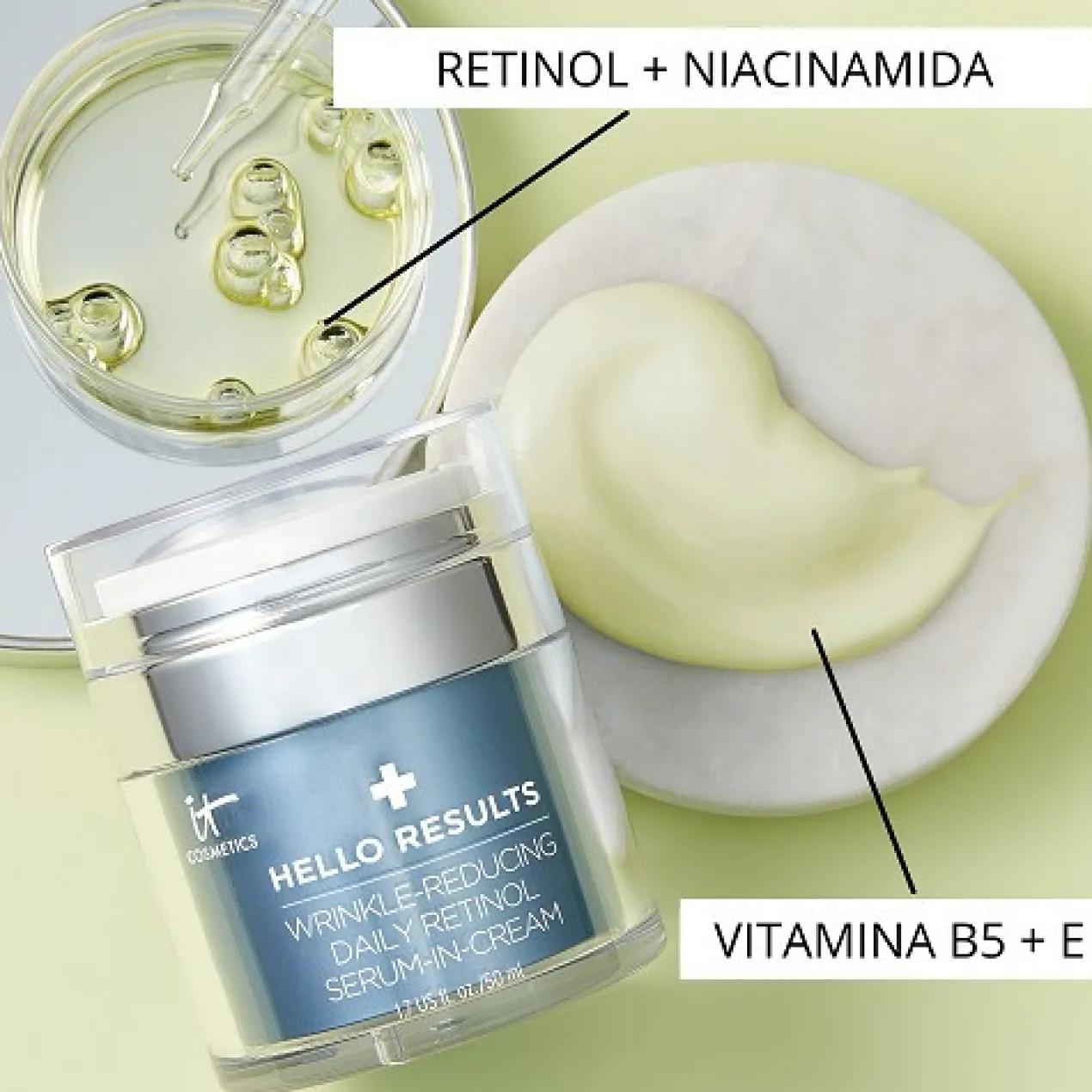 Sérum em Creme com Retinol Hello Results