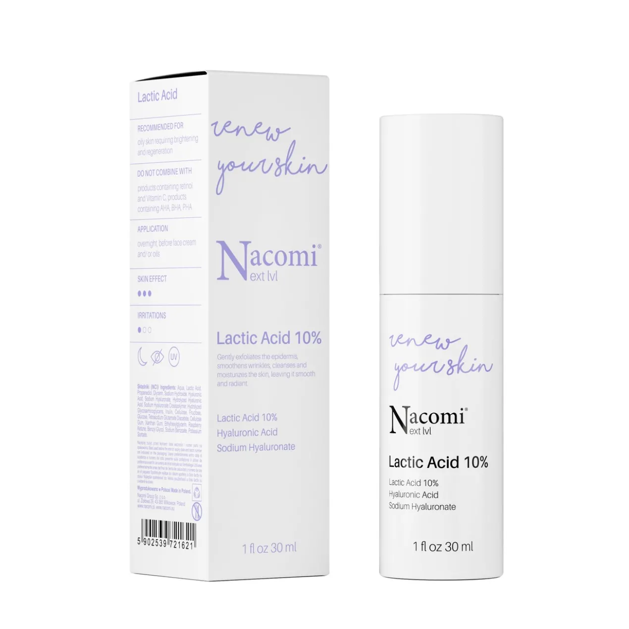 Sérum Facial Ácido Láctico 10%