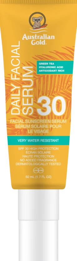 Sérum Facial com Proteção Solar e Ácido Hialurónico SPF 30