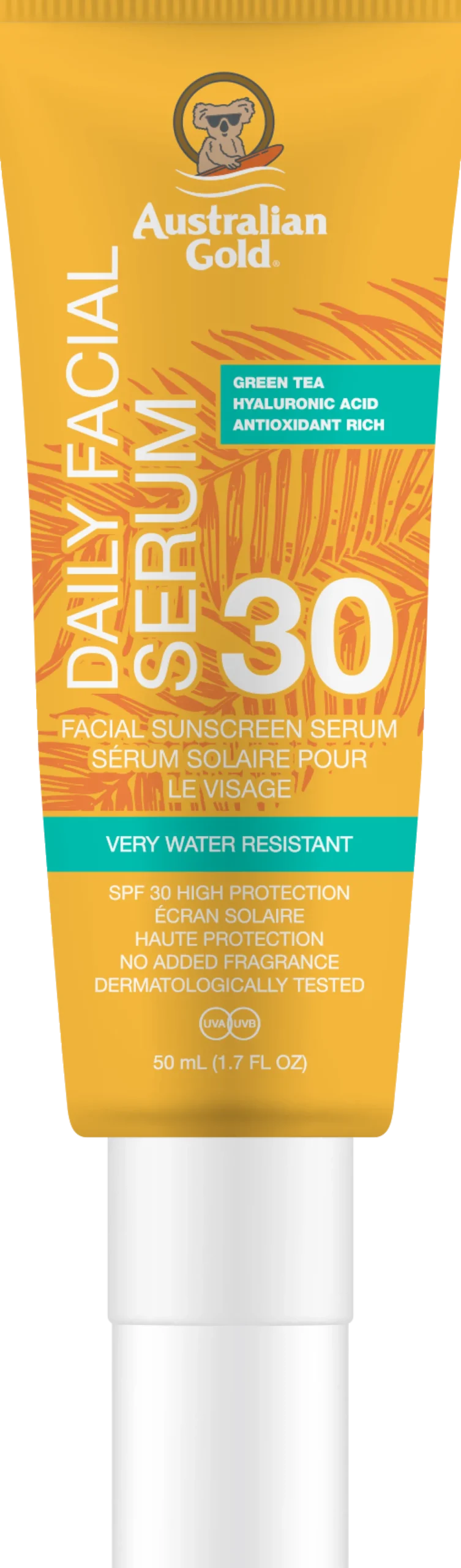Sérum Facial com Proteção Solar e Ácido Hialurónico SPF 30