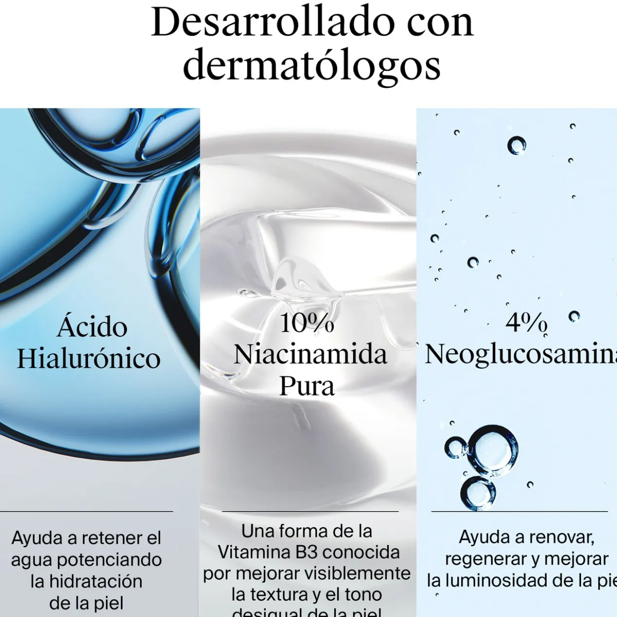 Sérum Facial Hydro Boost 10% Niacinamida