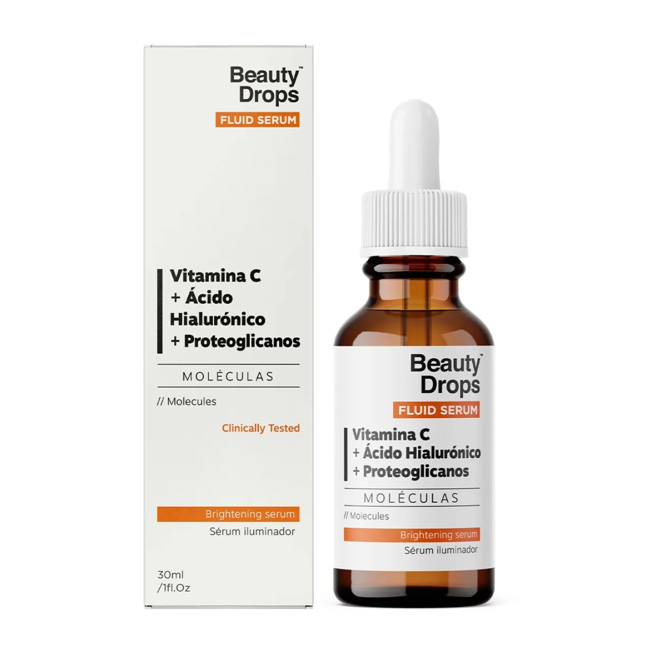 Sérum Iluminador com Vitamina C + Ácido Hialurónico
