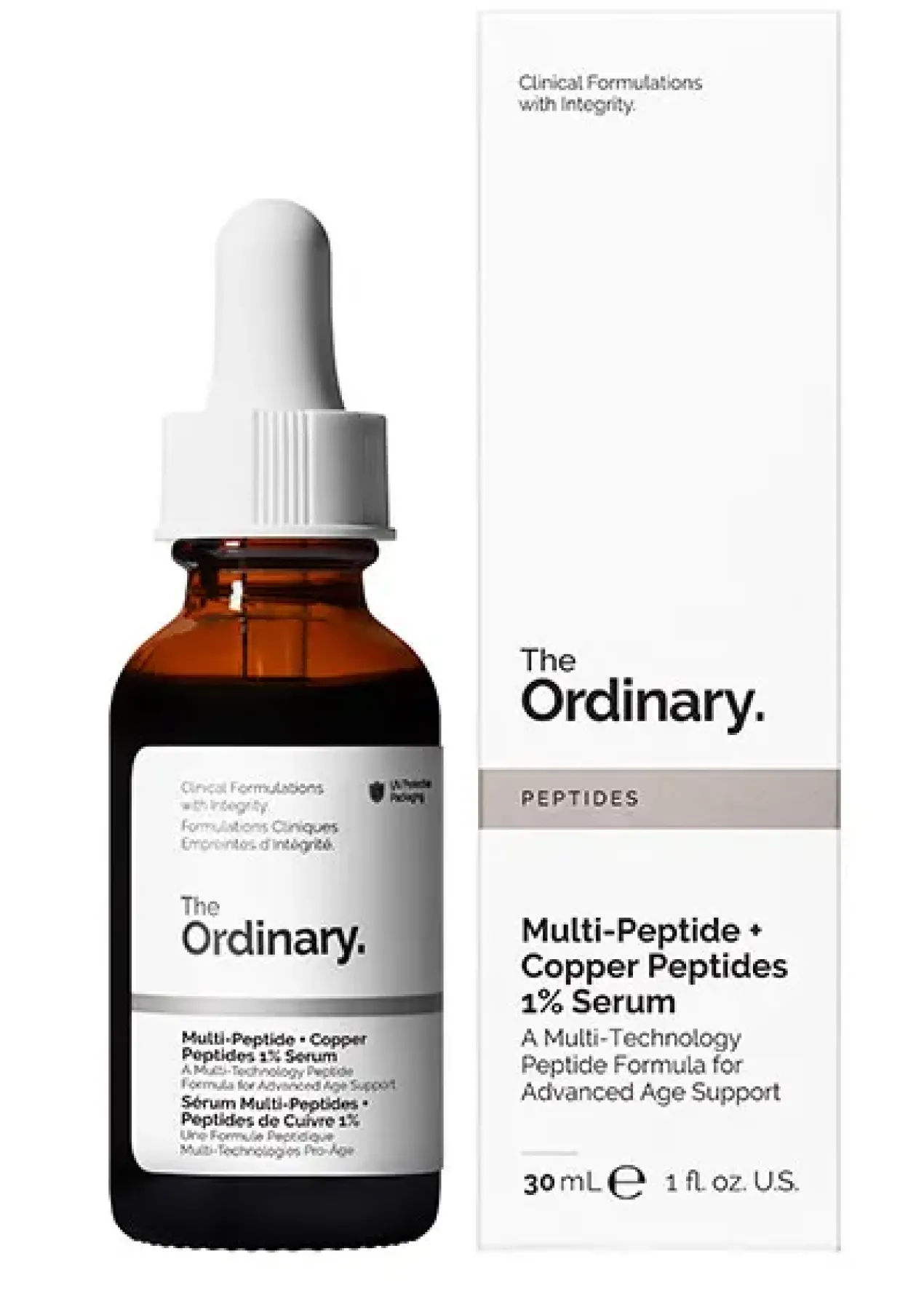 Sérum Multipéptido + Péptidos de Cobre 1%