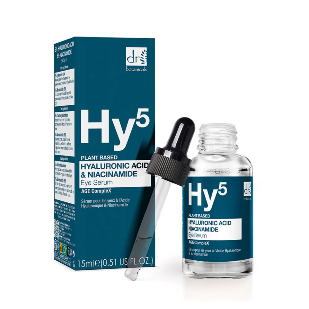 Sérum para Olhos com Ácido Hialurónico & Niacinamida