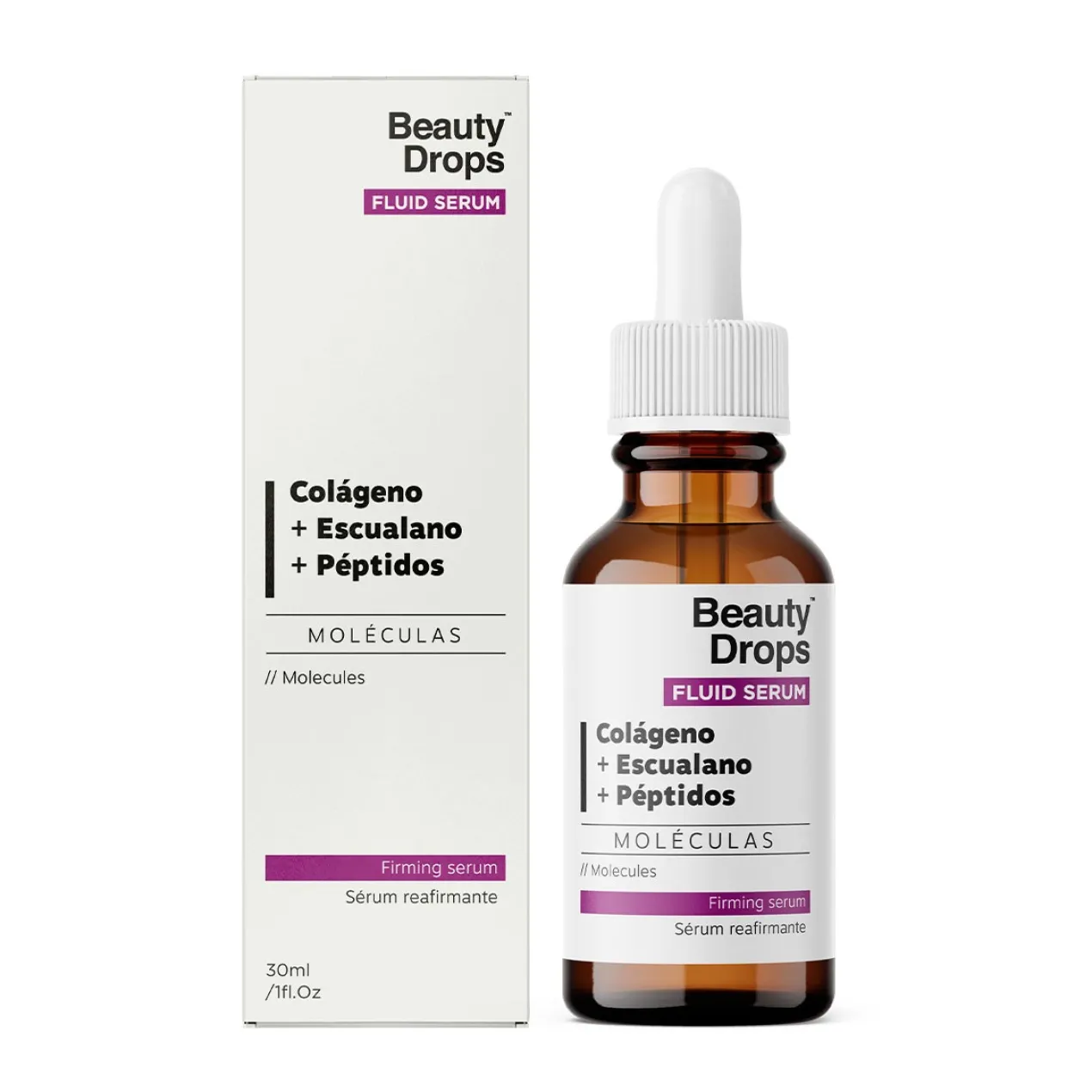 Sérum Refirmante com Colagénio + Esqualano + Péptidos