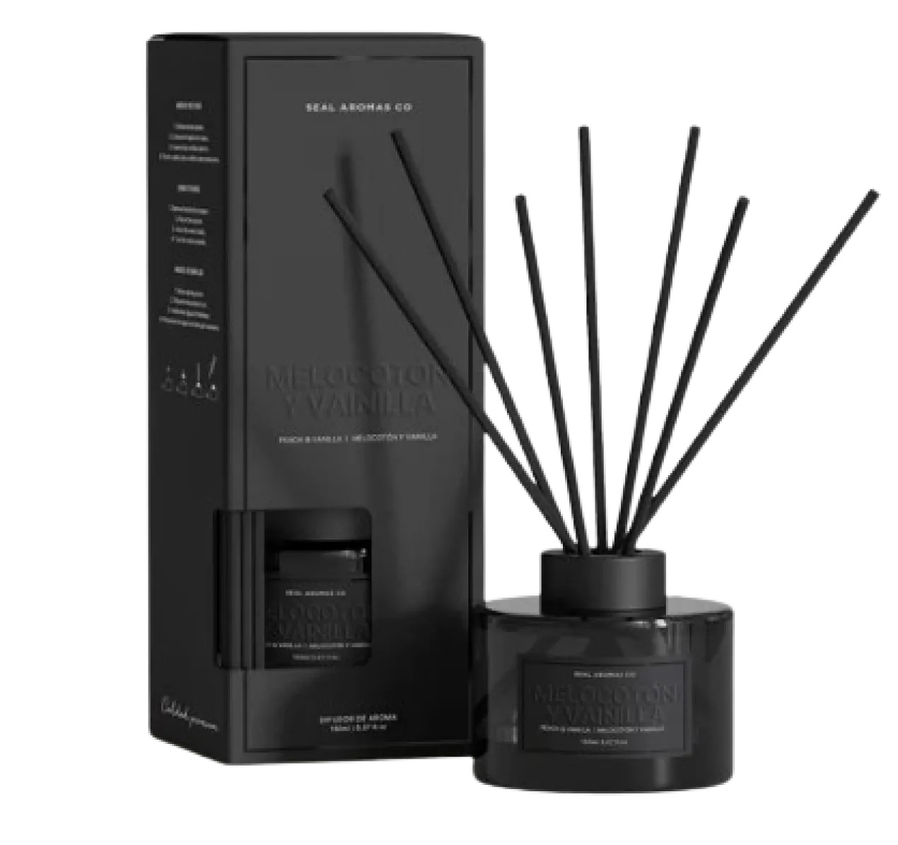 Stick Ambientador Perfumado Premium Pêssego e Baunilha