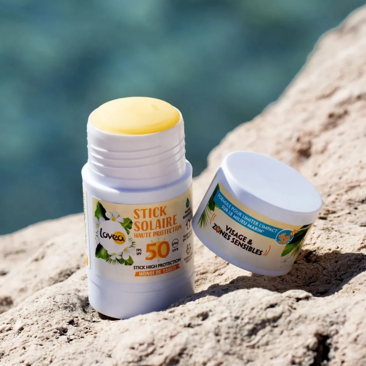 Stick Solar Facial com Monoï SPF 50