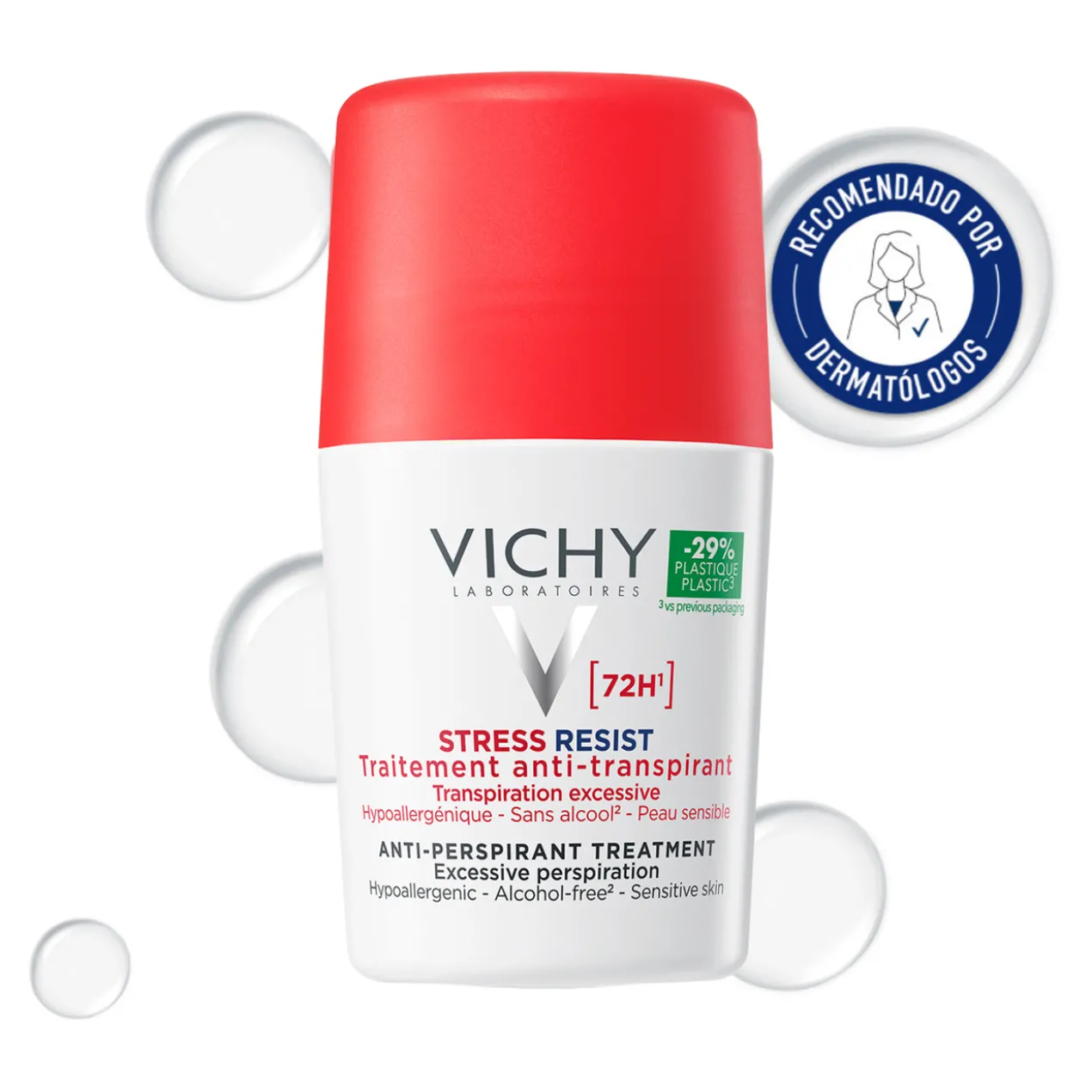 Stress Resist Desodorizante Roll-On Tratamento Antitranspirante