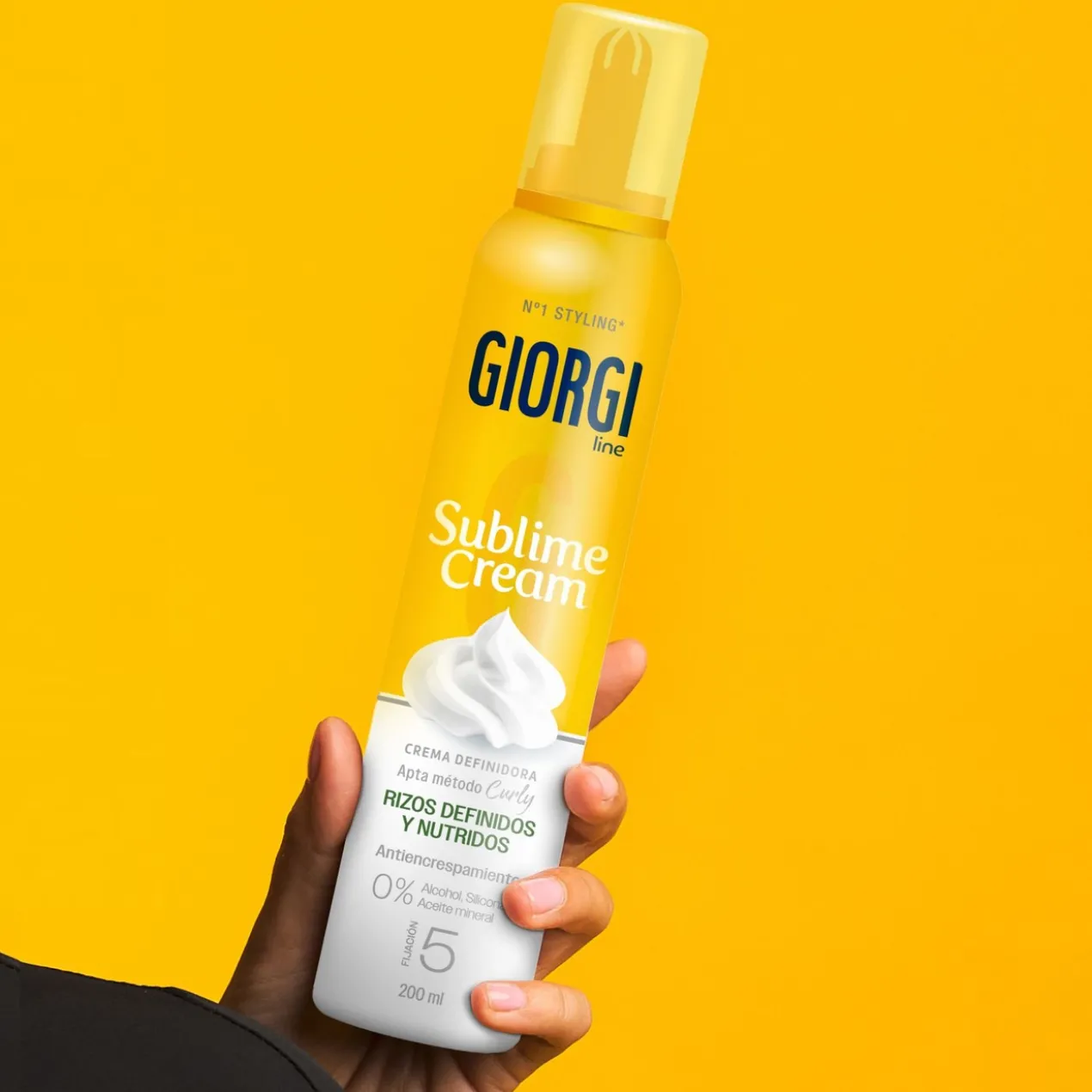 Sublime Cream Espuma Rizos Definidos e Nutridos
