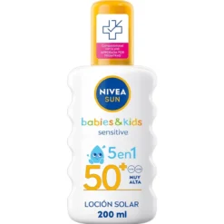 SUN Babies & Kids Sensitive 5 em 1 Spray Solar SPF 50+