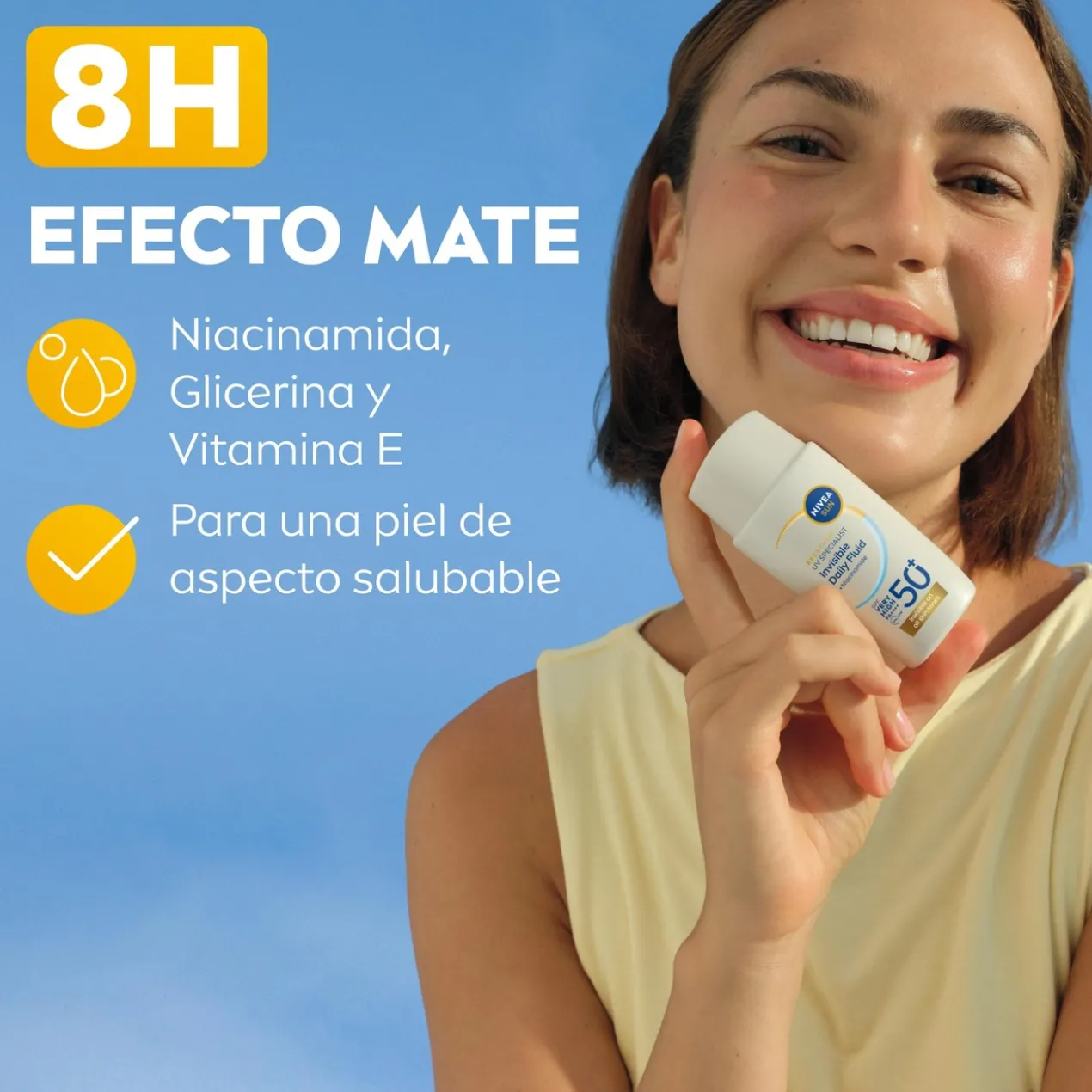 Sun Facial Fluid Protetor Solar Diário SPF50+