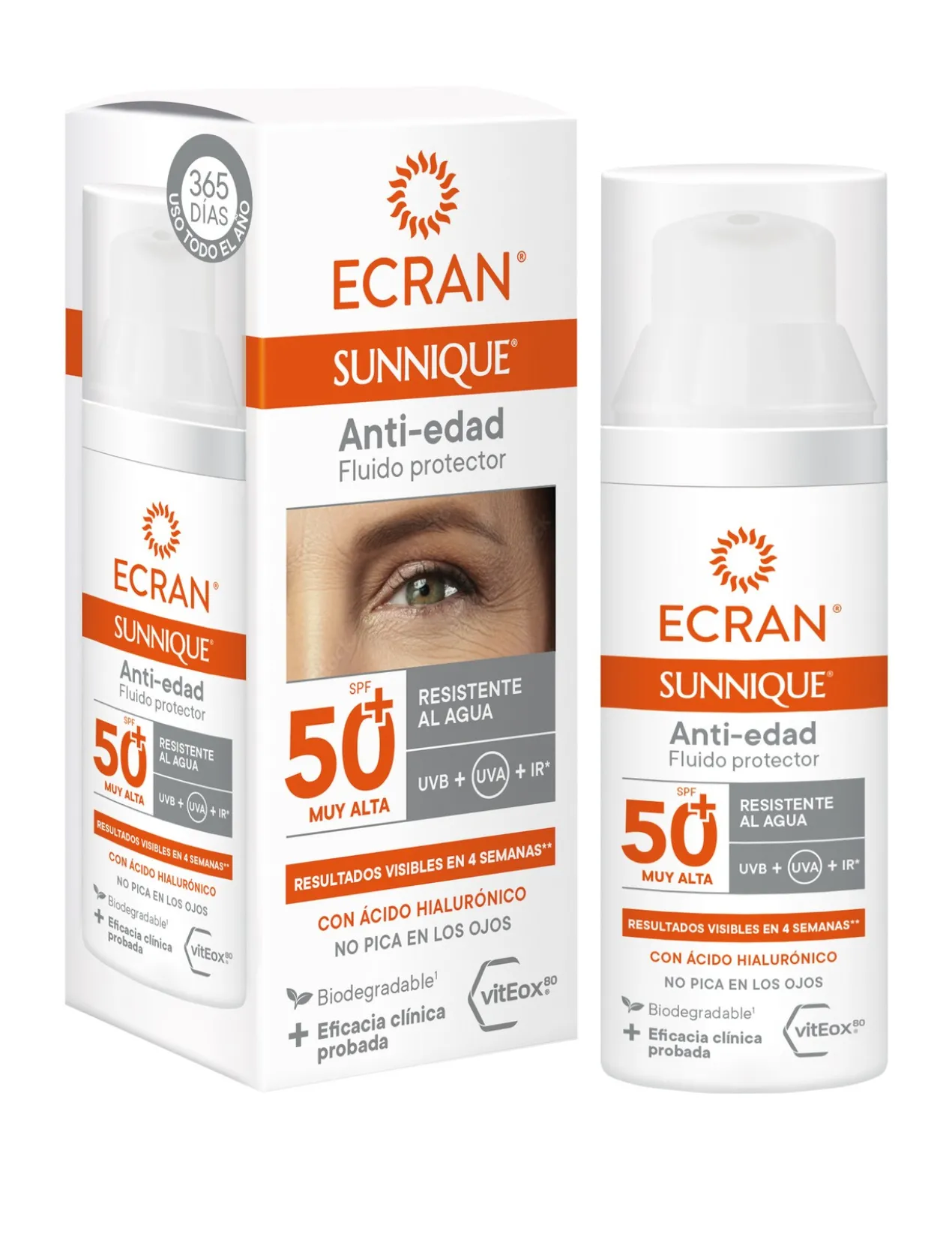Sunnique Fluido Protetor Antienvelhecimento FPS 50+