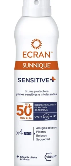 Sunnique Sensitive+ Bruma Protetora com SPF50+