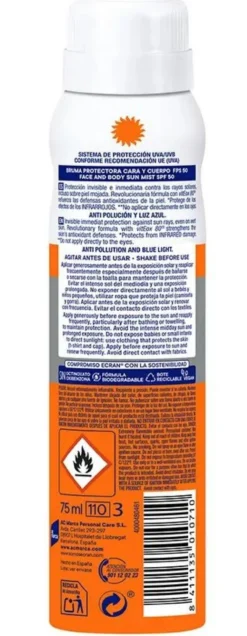 Sunnique Sport Bruma Rosto e Corpo SPF 50