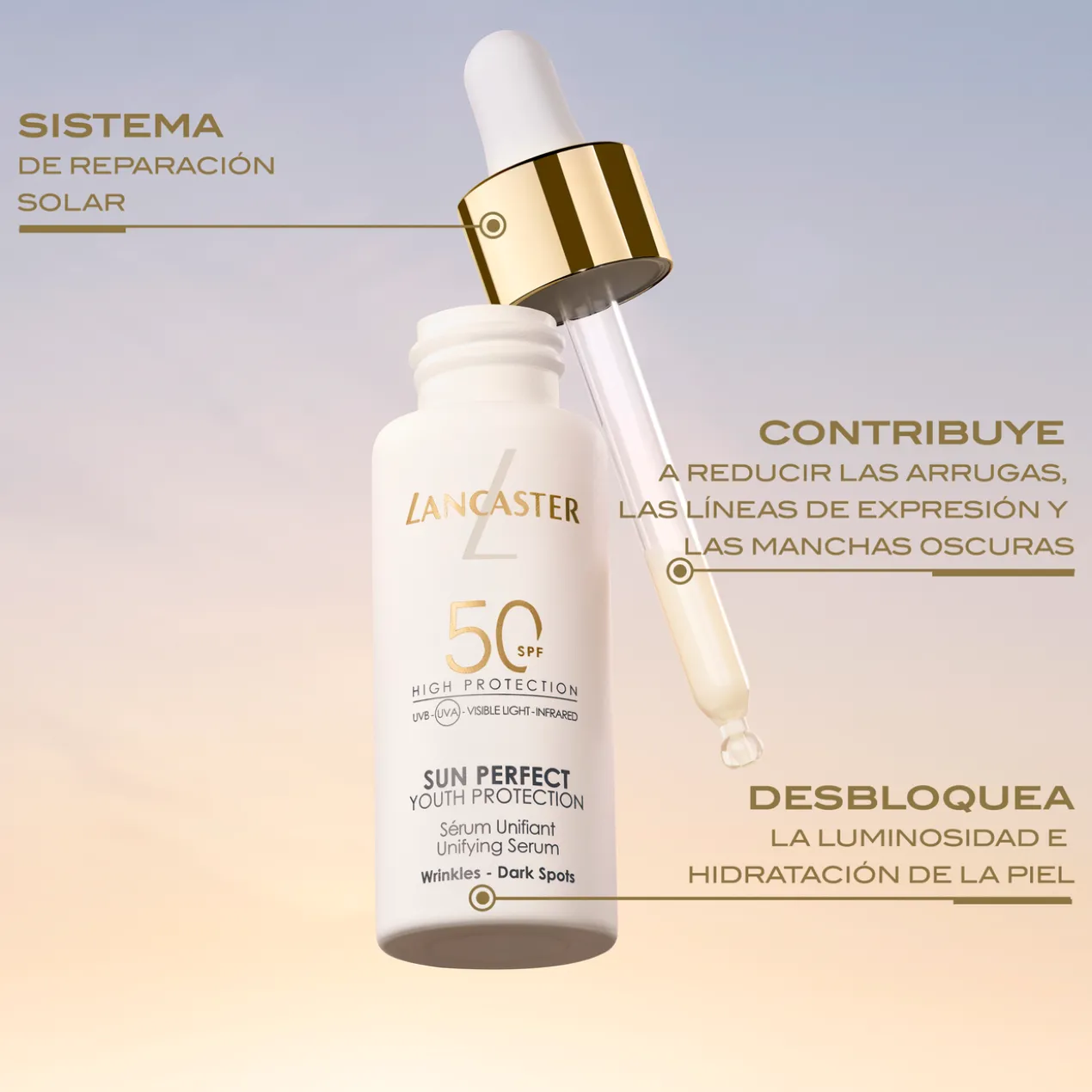 Sun Perfect Sérum Unificador SPF 50