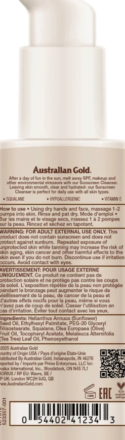 Sunscreen Cleanser