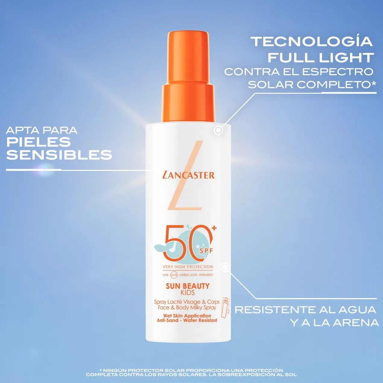 Sun Sensitive Spray Protetor Solar para Crianças SPF50